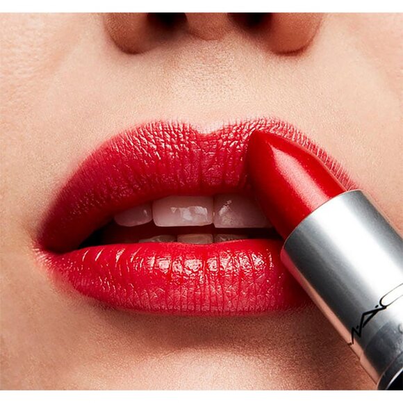 Sale! MAC COCKNEY Lipstick mini new Lustre - Picture 2 of 7